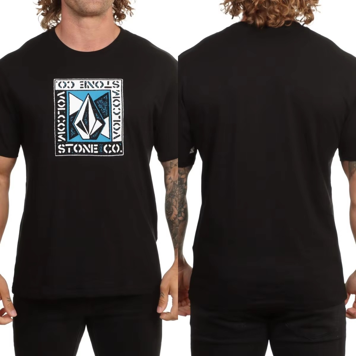 Streetwear Brand Tees - Angle Iron Palm Volcom Skateboarding Surfing