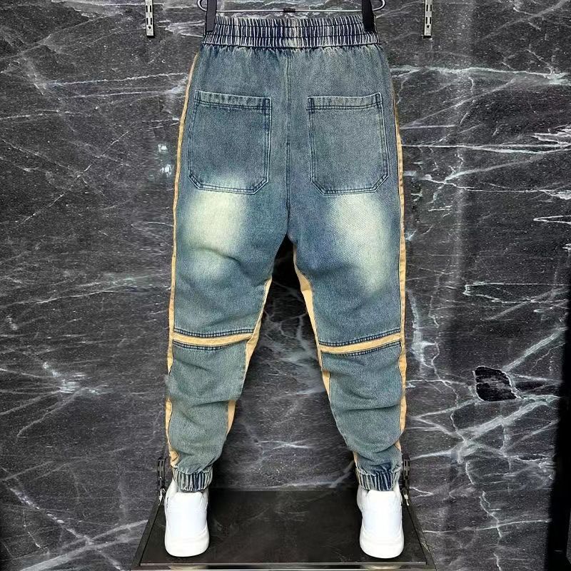 2024 New Harem Pants Spliced C - Streetwear Brand Clothing 评论和价格