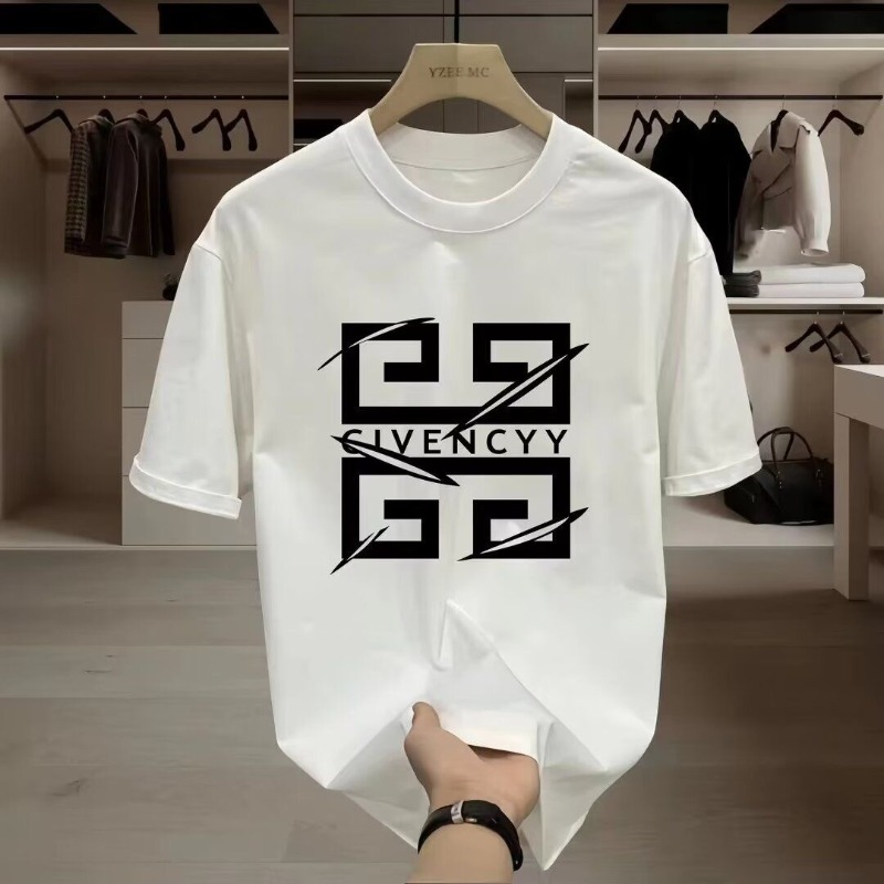 2026Men's GIVENCY Brand Logo P - Streetwear Brand Tees 评论和价格